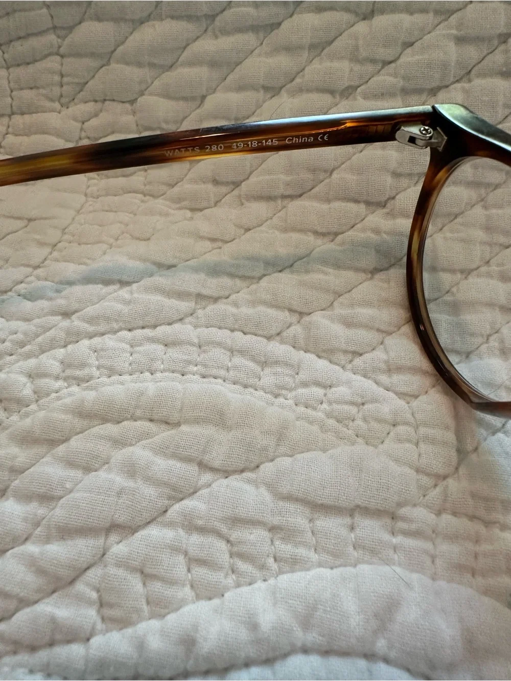 Warby Parker Watts Brown Tortoiseshell Round Frames